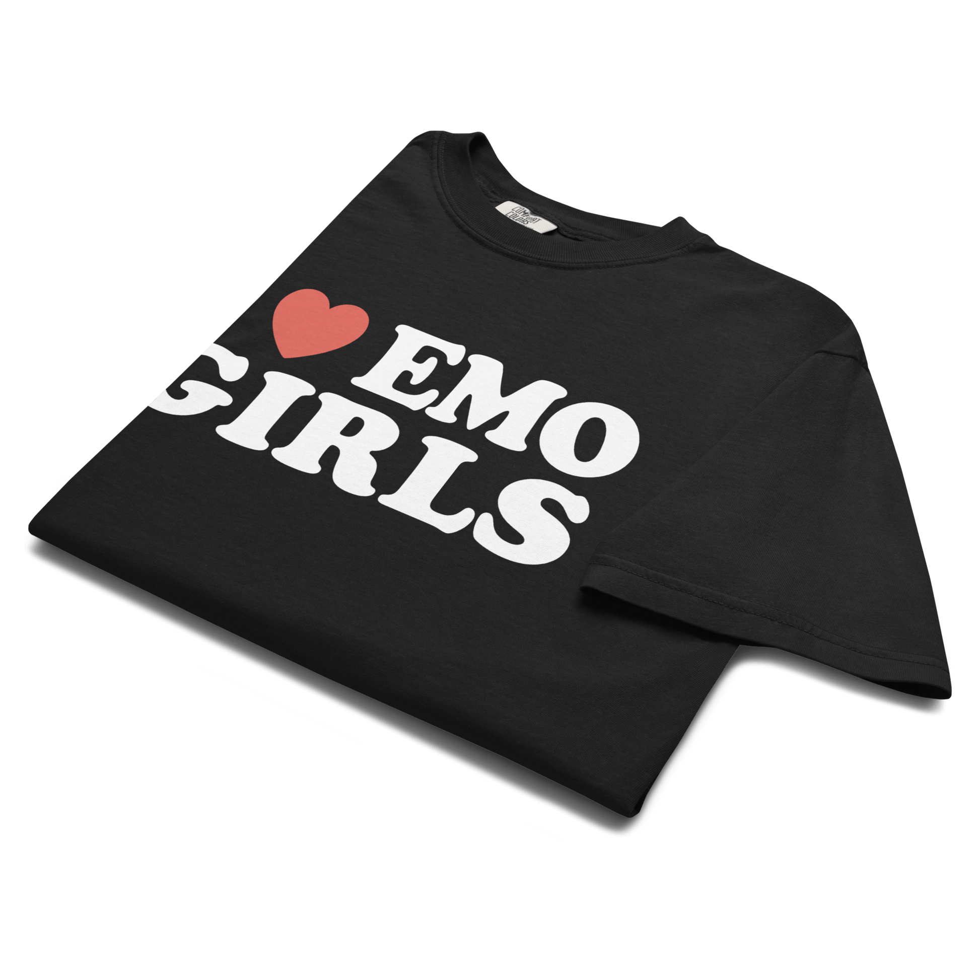 I Heart Emo Girl Comfy Tee Goth Cloth Co.