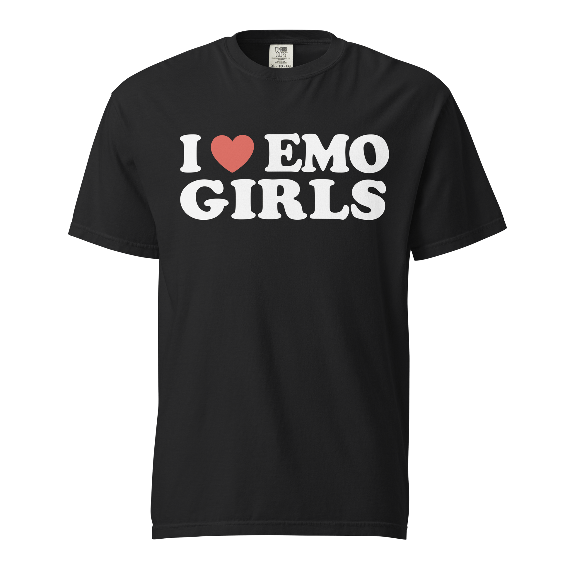 I Heart Emo Girl Comfy Tee Goth Cloth Co.