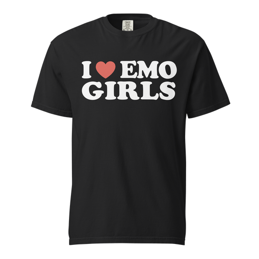 I Heart Emo Girl Comfy Tee Goth Cloth Co.