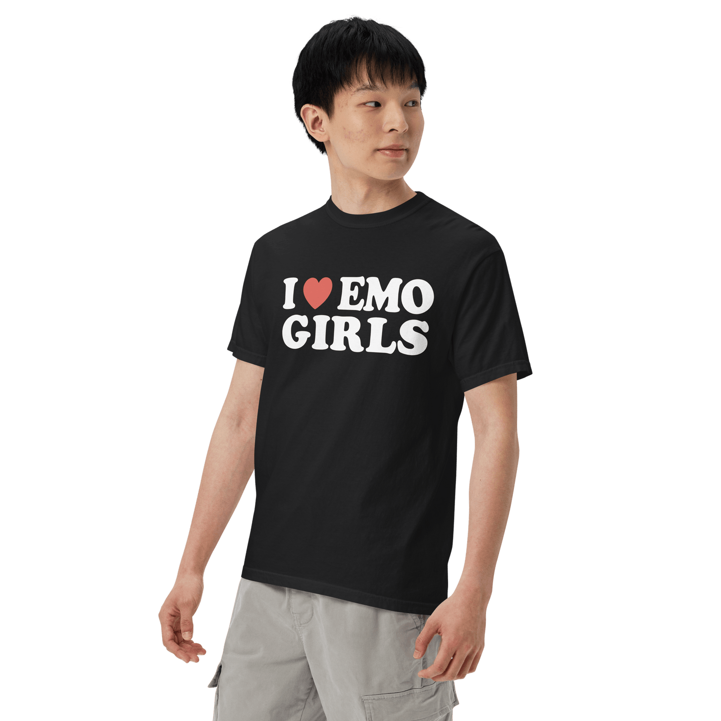 I Heart Emo Girl Comfy Tee Goth Cloth Co.