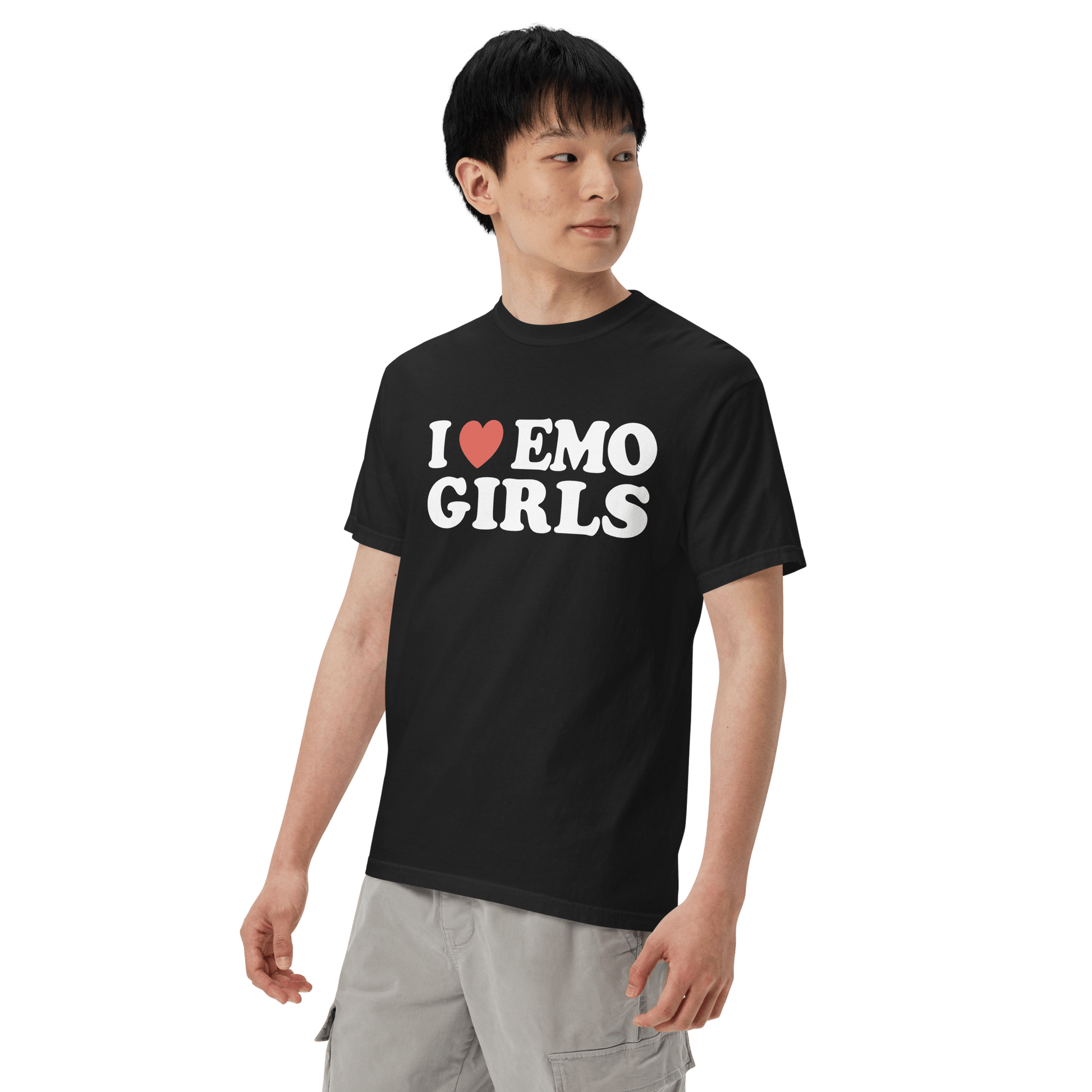 I Heart Emo Girl Comfy Tee Goth Cloth Co.