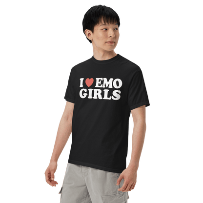 I Heart Emo Girl Comfy Tee Goth Cloth Co.