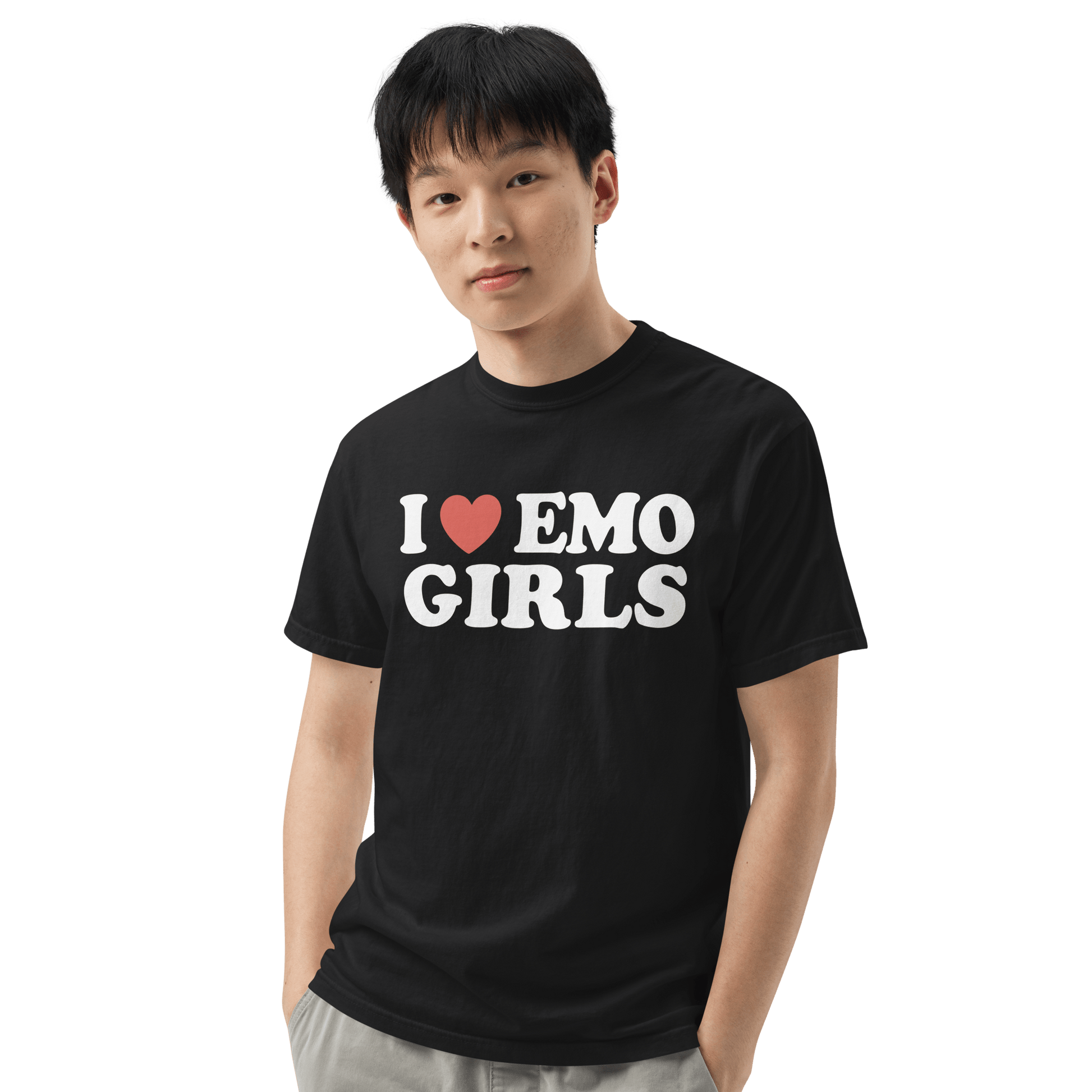 I Heart Emo Girl Comfy Tee Goth Cloth Co.