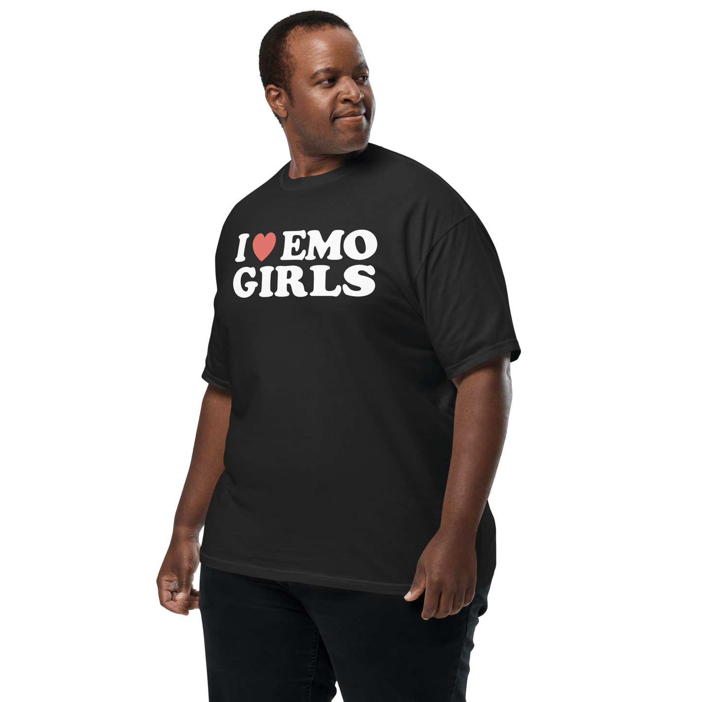 I Heart Emo Girl Comfy Tee Goth Cloth Co.