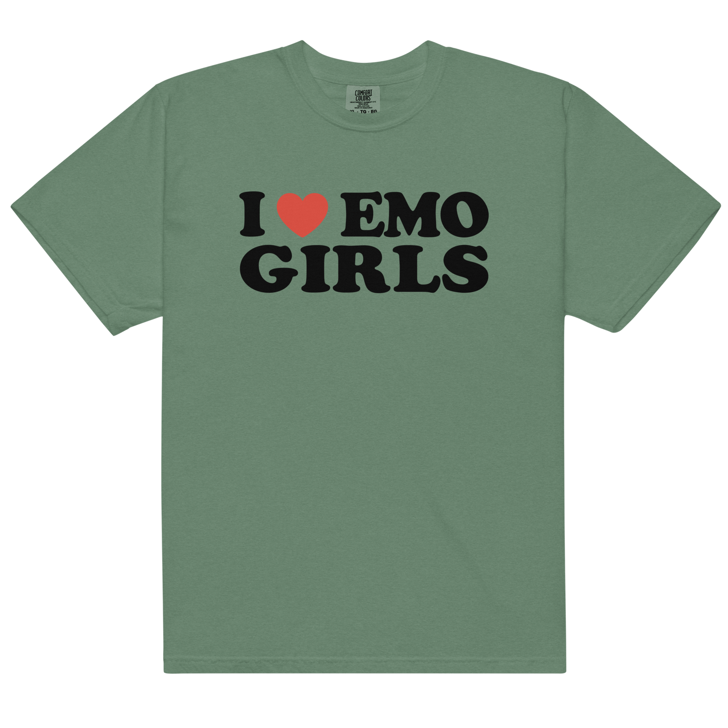 I Heart Emo Girl Comfy Tee Goth Cloth Co.