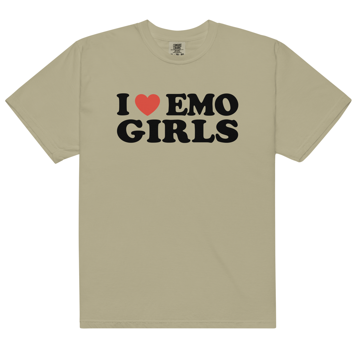 I Heart Emo Girl Comfy Tee Goth Cloth Co.
