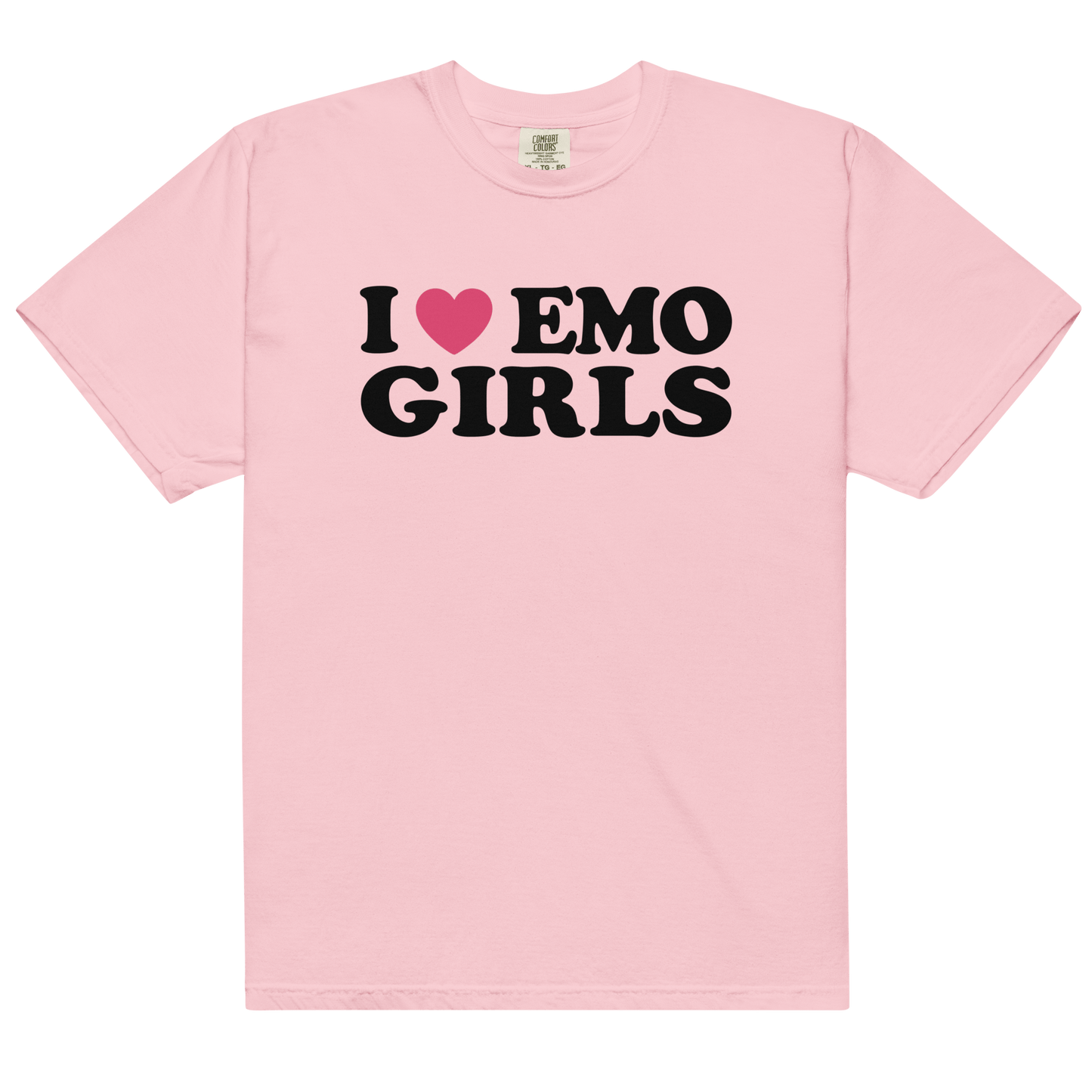I Heart Emo Girl Comfy Tee Goth Cloth Co.