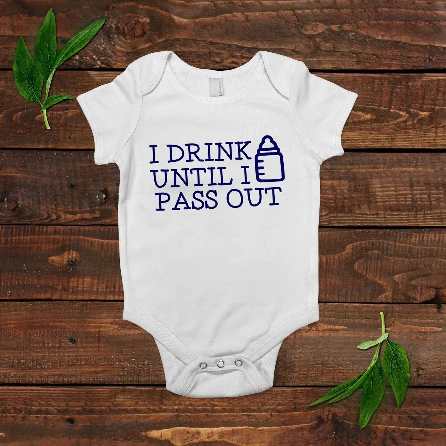 Funny Baby Boy Shirt - Newborn Baby Boy Gift - New Baby Boy Blue Outfit Joyful Moose