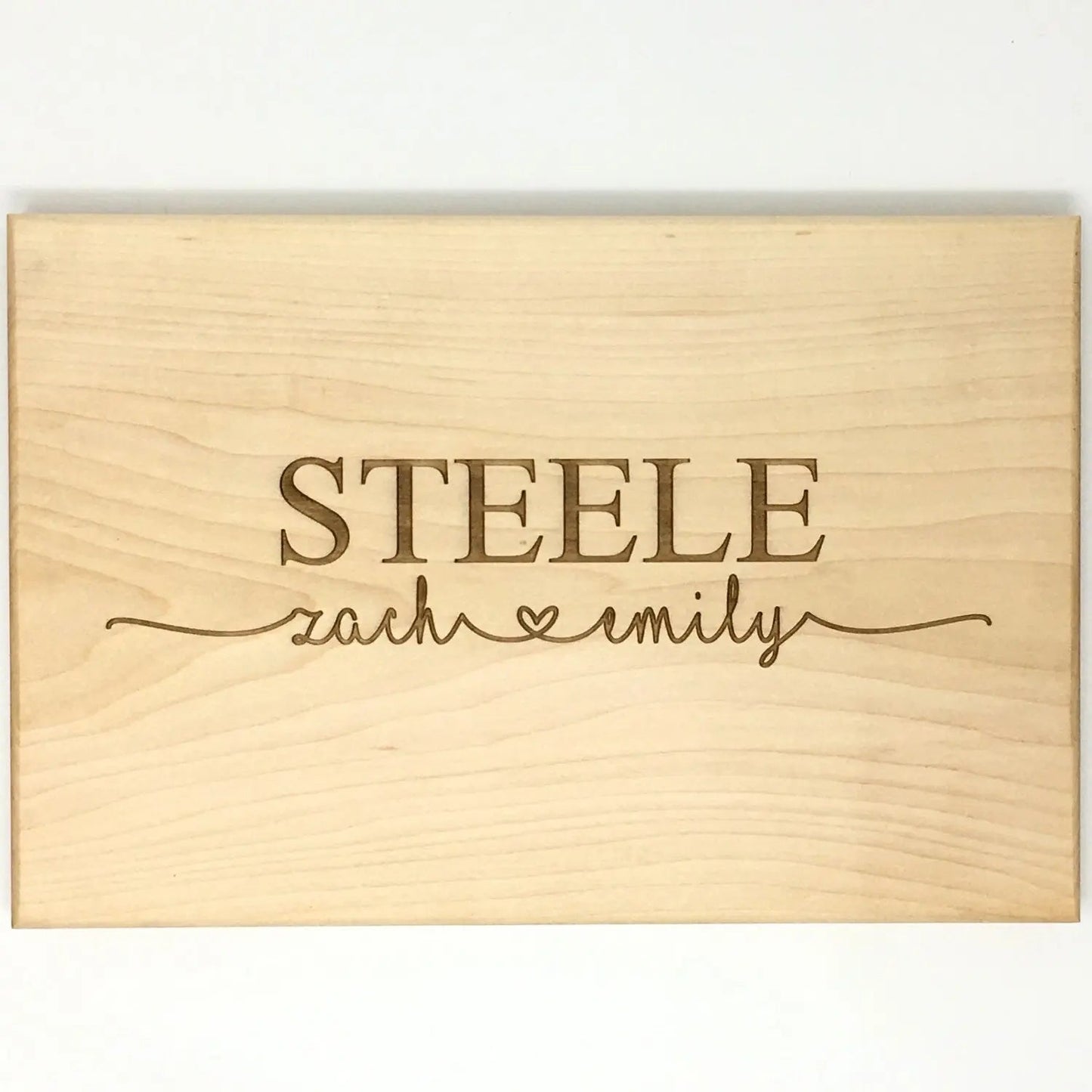 Wedding Gifts for Couples, Personalized Wood Cutting Board Walnut Maple, Custom Bridal Shower Gift, unique wedding gift, Custom wedding gift Joyful Moose