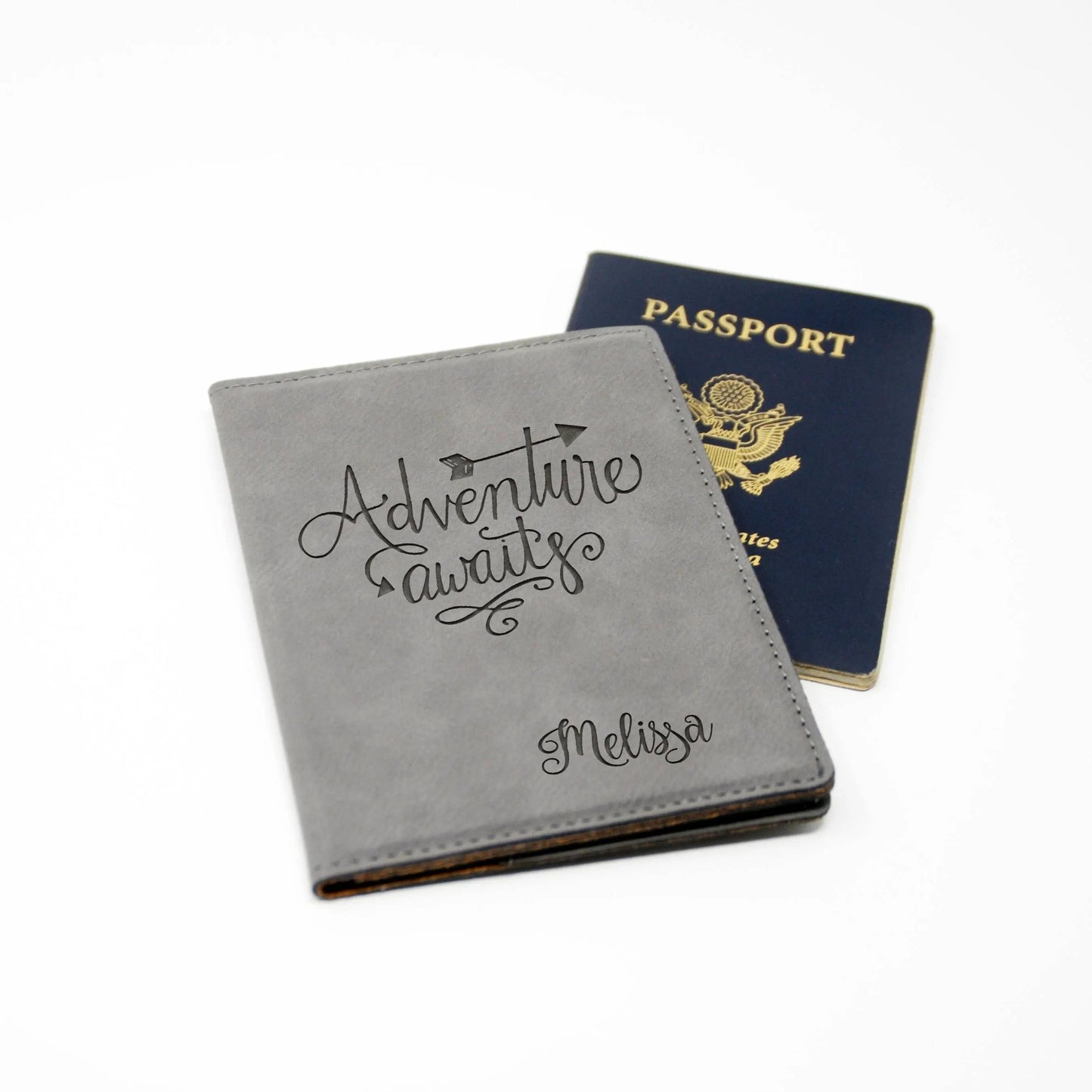 Personalized Passport Holders - Custom Engraved Passport Cover | Stylish Travel Accessory Gifts Joyful Moose