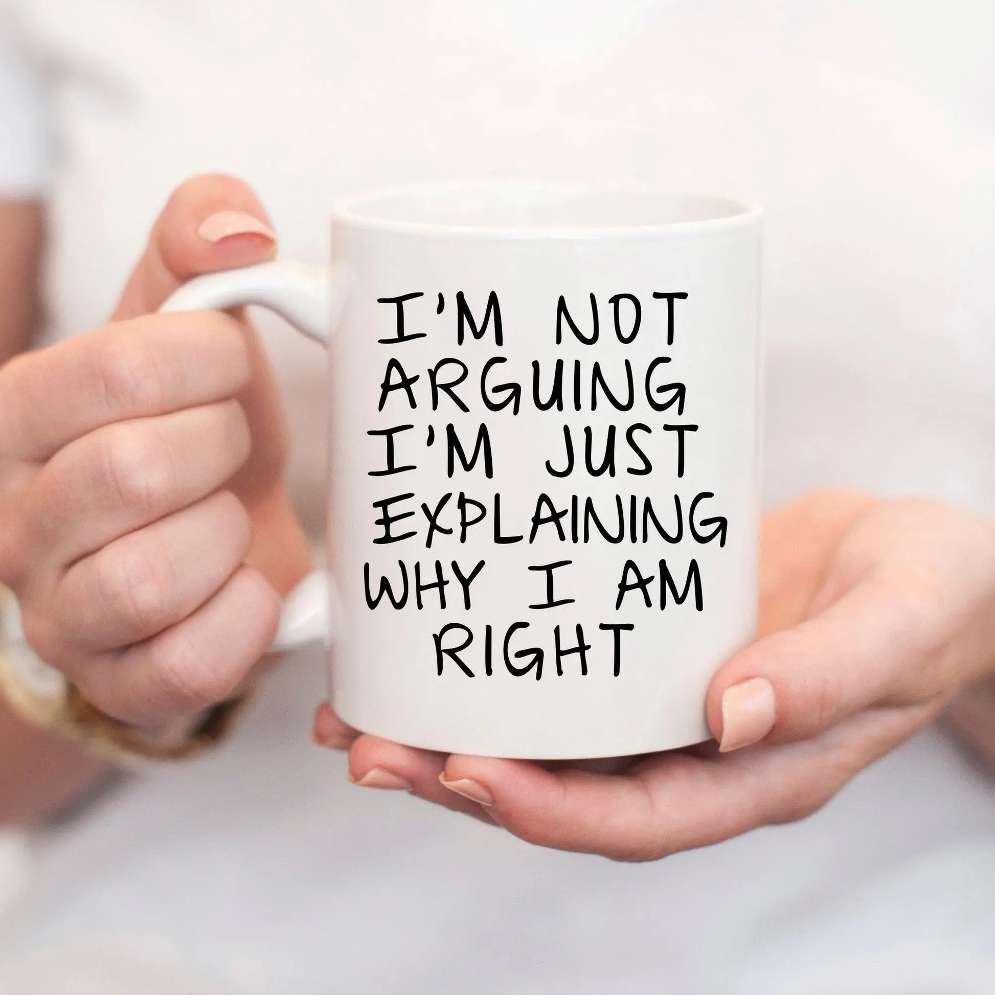 Funny Coffee Mugs – Ceramic Birthday Gift for Men | Dishwasher Safe Mug Joyful Moose