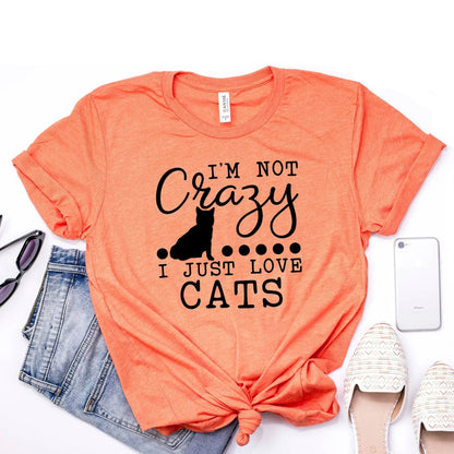 Funny Cat Shirt - Cute Cat Graphic Tee | Soft Cotton Bella Canvas T-Shirt Joyful Moose