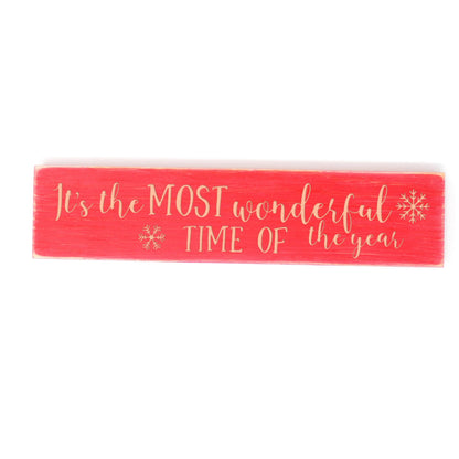 Rustic Christmas Decor wood Christmas Block Sign Joyful Moose