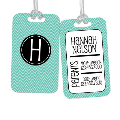 Personalized Diaper Bag Tag - Custom Name Label | Durable Aluminum Baby Accessory Joyful Moose