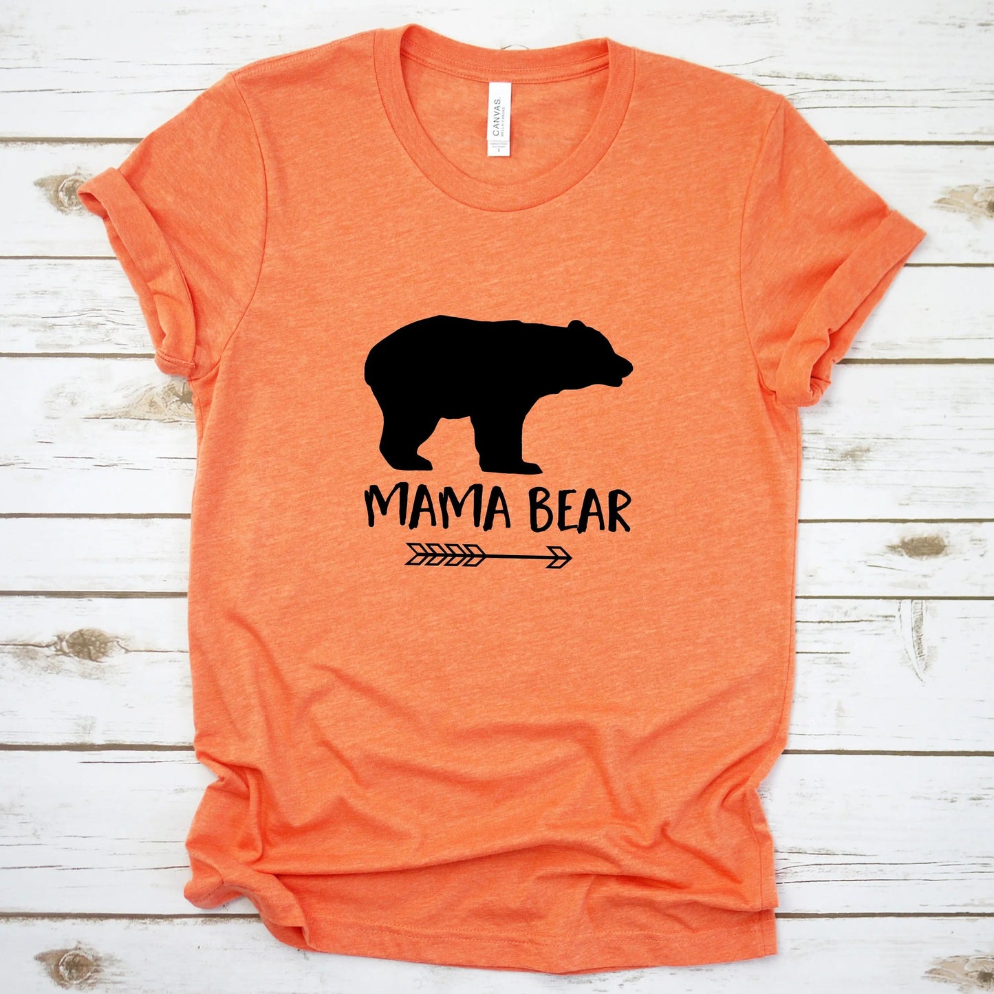 Mama Bear Shirt - Arrow Graphic Tee Gift for Mom Joyful Moose