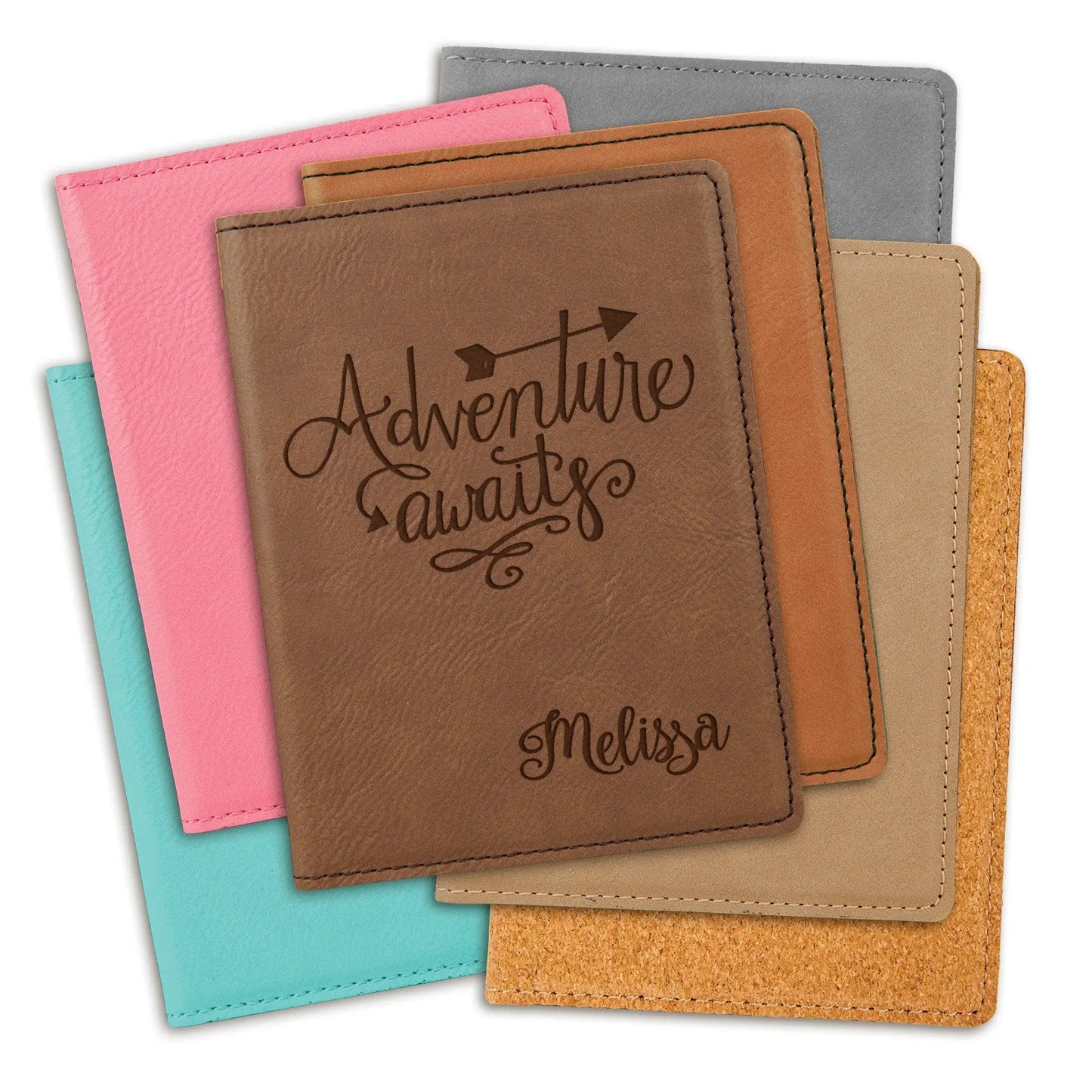 Personalized Passport Holders - Custom Engraved Passport Cover | Stylish Travel Accessory Gifts Joyful Moose