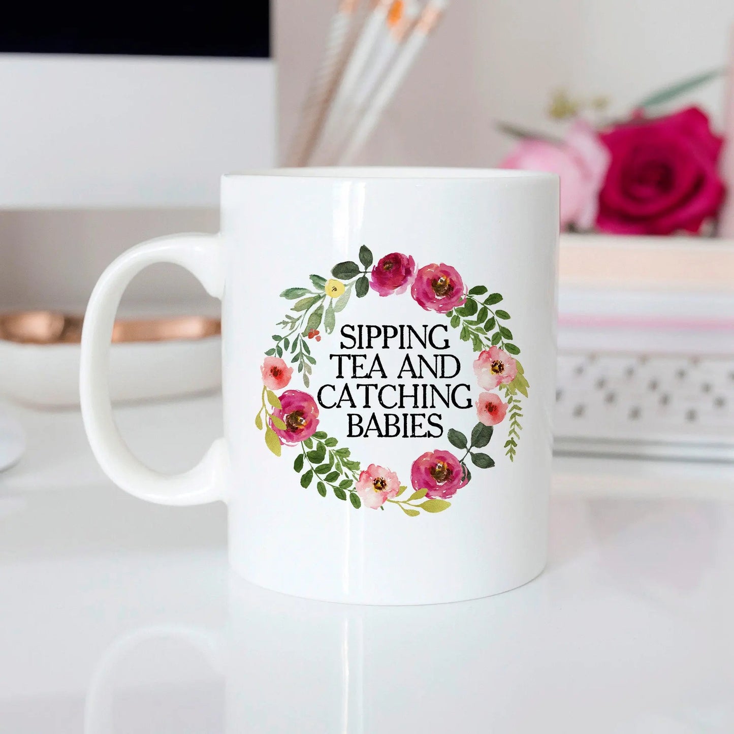Midwife Gift Midwife Mug - Coffee Tea Midwife Thank You Gift Joyful Moose