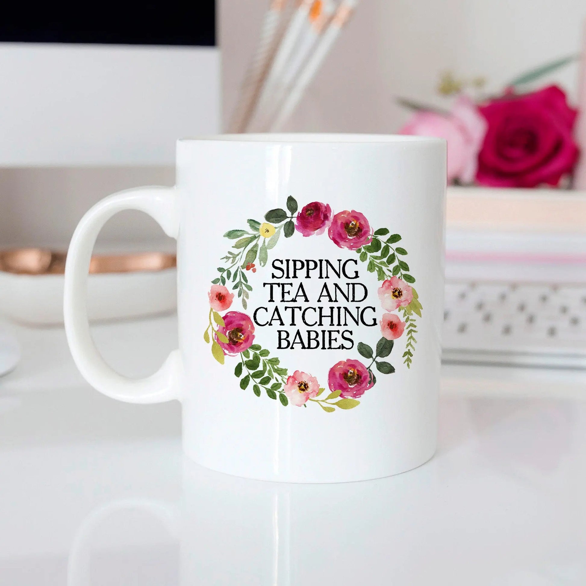 Midwife Gift Midwife Mug - Coffee Tea Midwife Thank You Gift Joyful Moose