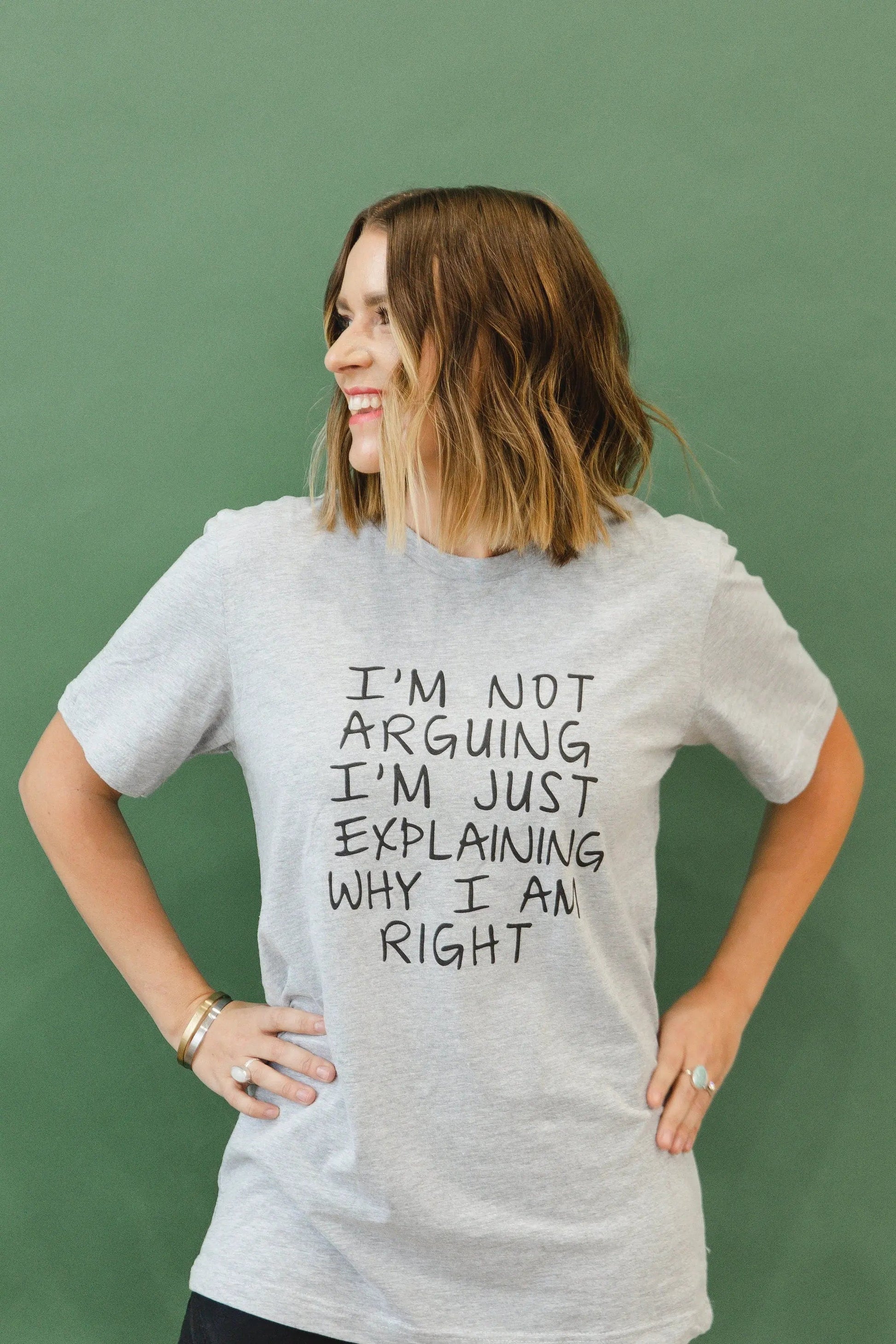 Funny Tshirt, Gag Gift, Humorous Shirt, I'm Not Arguing I'm Just Explaining Why I Am Right, Debater Funny Gift Joyful Moose