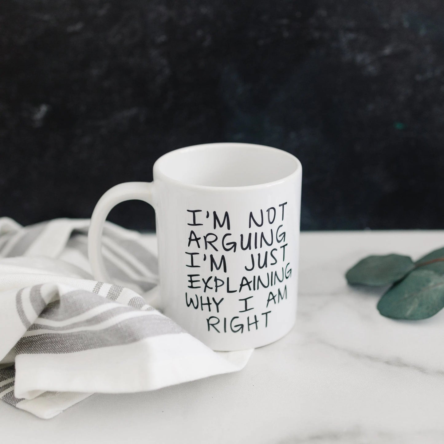 Funny Coffee Mugs – Ceramic Birthday Gift for Men | Dishwasher Safe Mug Joyful Moose