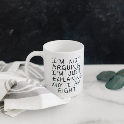 Funny Coffee Mugs – Ceramic Birthday Gift for Men | Dishwasher Safe Mug Joyful Moose