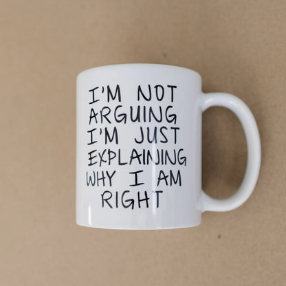 Funny Coffee Mugs – Ceramic Birthday Gift for Men | Dishwasher Safe Mug Joyful Moose
