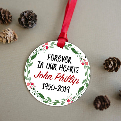 Memorial ornament, sympathy gift, in memory, in remembrance Christmas Ornament, sympathy ornament, bereavement gift Joyful Moose