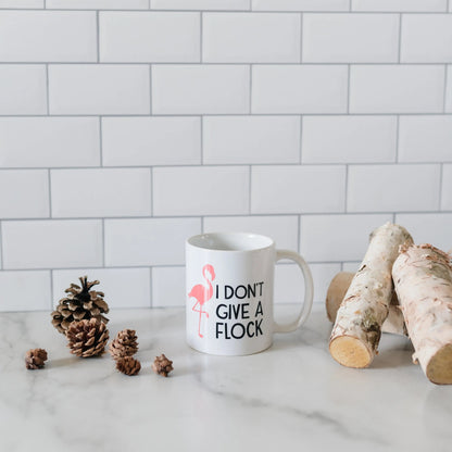 Funny Flamingo Mug - Pink Ceramic Coffee Cup, Dishwasher Safe Double-Sided Gift Joyful Moose