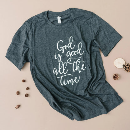 Christian Women's T-Shirt - God Is Good Shirt | Soft Cotton Tee, Inspirational Faith Apparel Joyful Moose