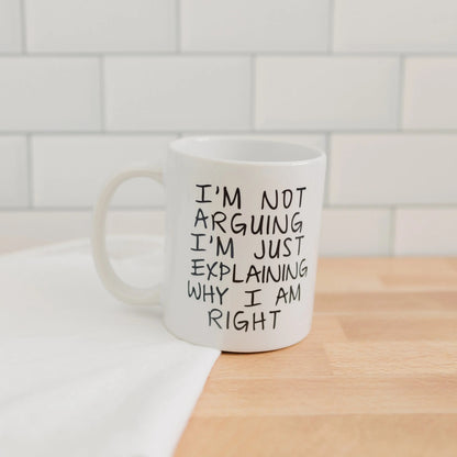 Funny Coffee Mugs – Ceramic Birthday Gift for Men | Dishwasher Safe Mug Joyful Moose