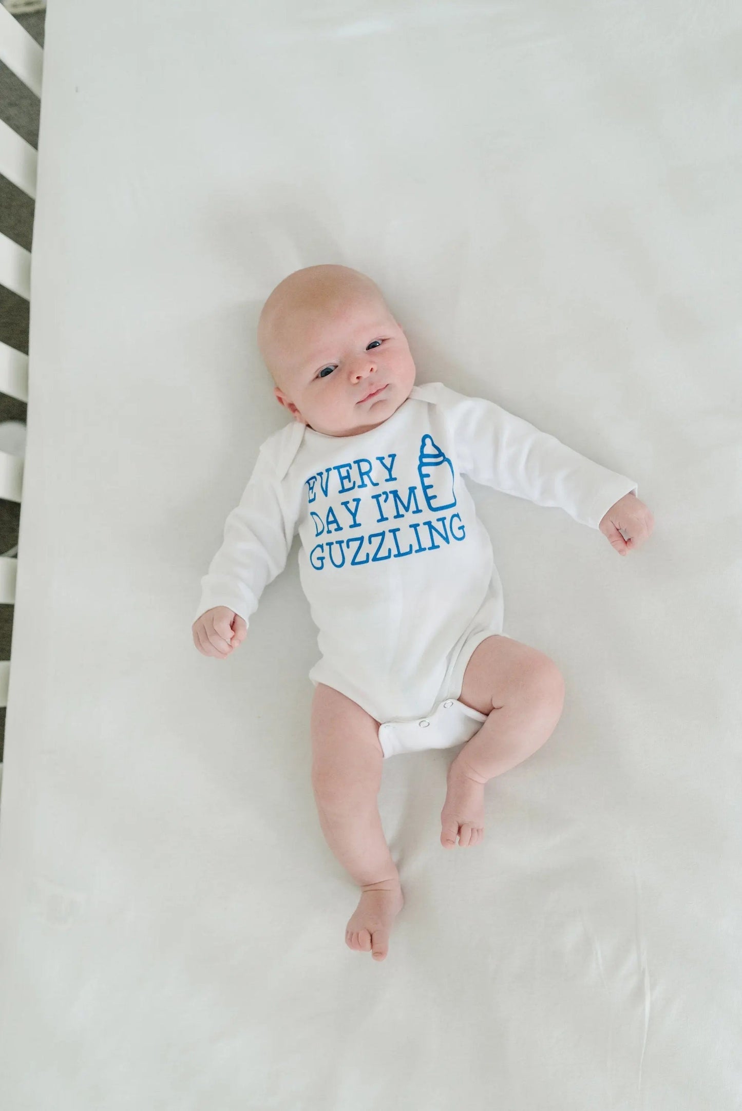 Funny Baby Shirt - Newborn Baby Boy Gift Joyful Moose