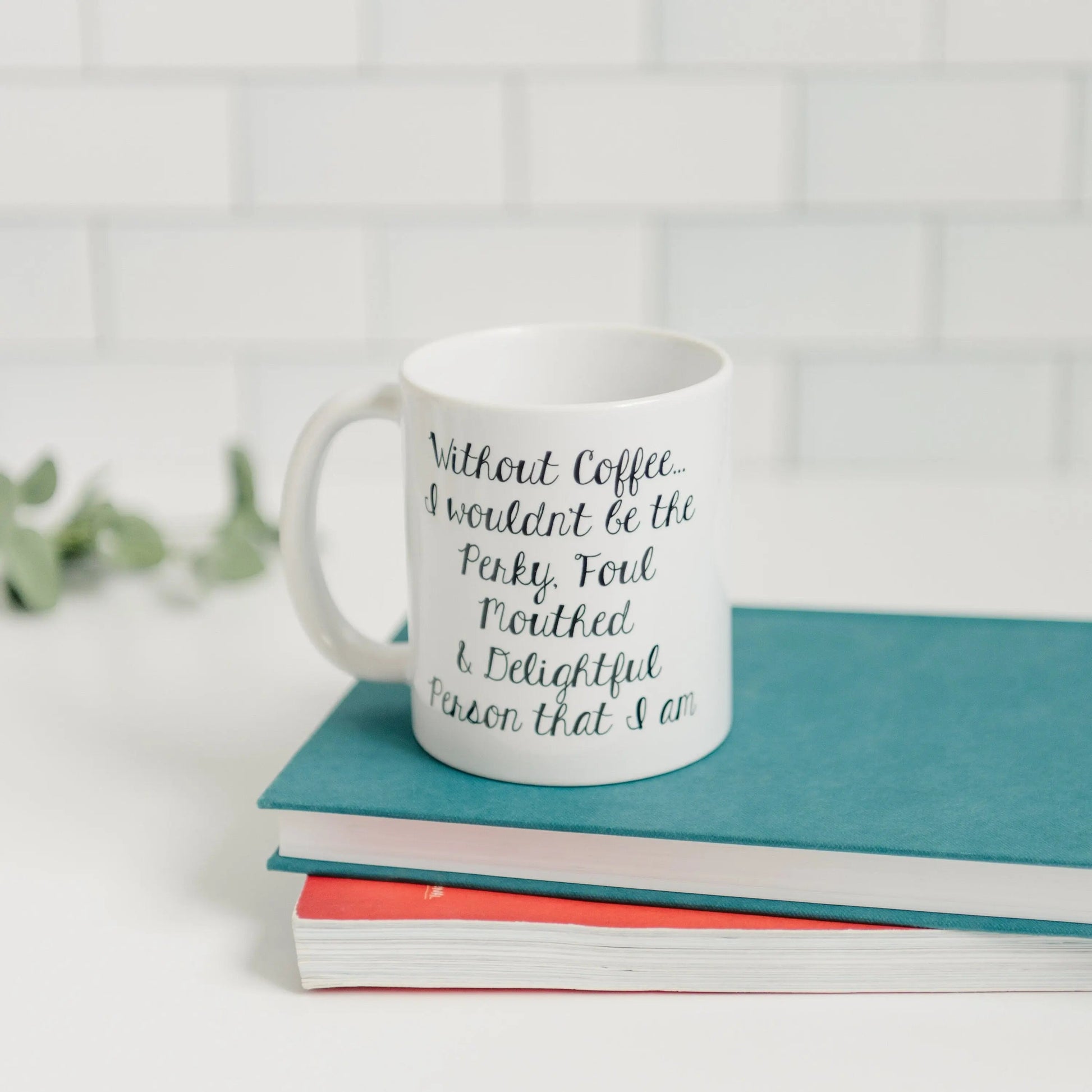 Funny Coffee Mug - Funny Gift - Funny Saying Coffee Mug - Perky Delightful Person Joyful Moose
