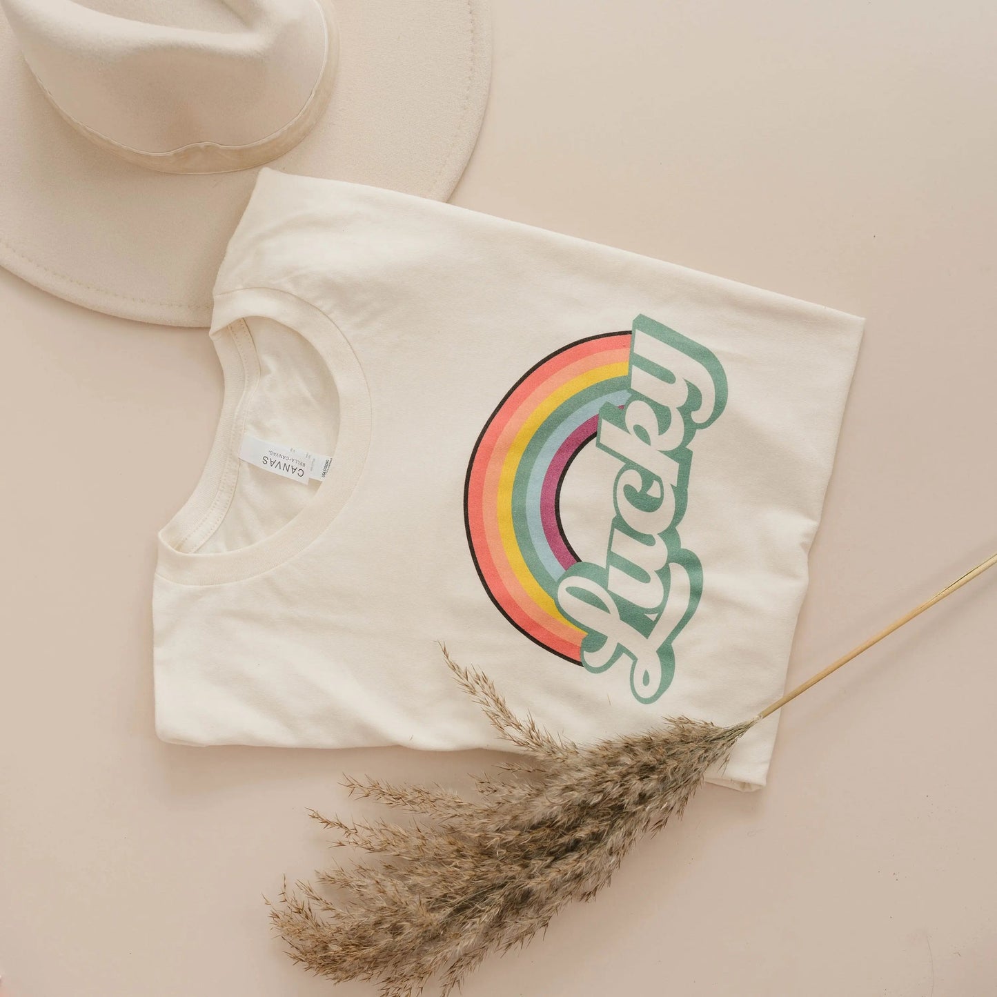 Lucky Rainbow Shirt, lucky shirt, st patricks day tee, shamrock shirt, st patricks day tshirt, irish lucky shirt Joyful Moose