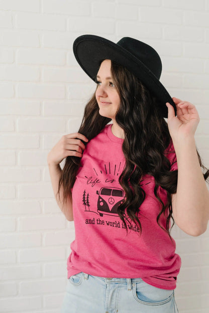 Graphic Tees for women, Hiking Tshirt, Outdoors Shirt, Boho tee, Camping T-shirt, Adventure themed shirts, Gifts for Traveler Joyful Moose