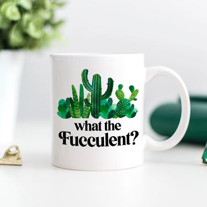 Funny Succulent Mug – Ceramic Coffee Mug with Cactus Design | Joyful Moose Joyful Moose