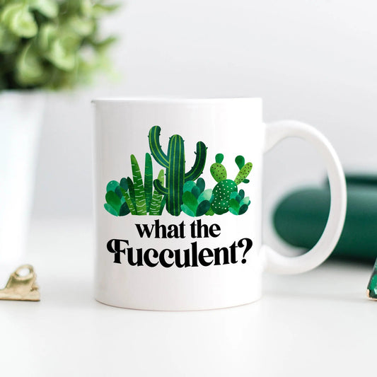 Funny Succulent Mug – Ceramic Coffee Mug with Cactus Design | Joyful Moose Joyful Moose