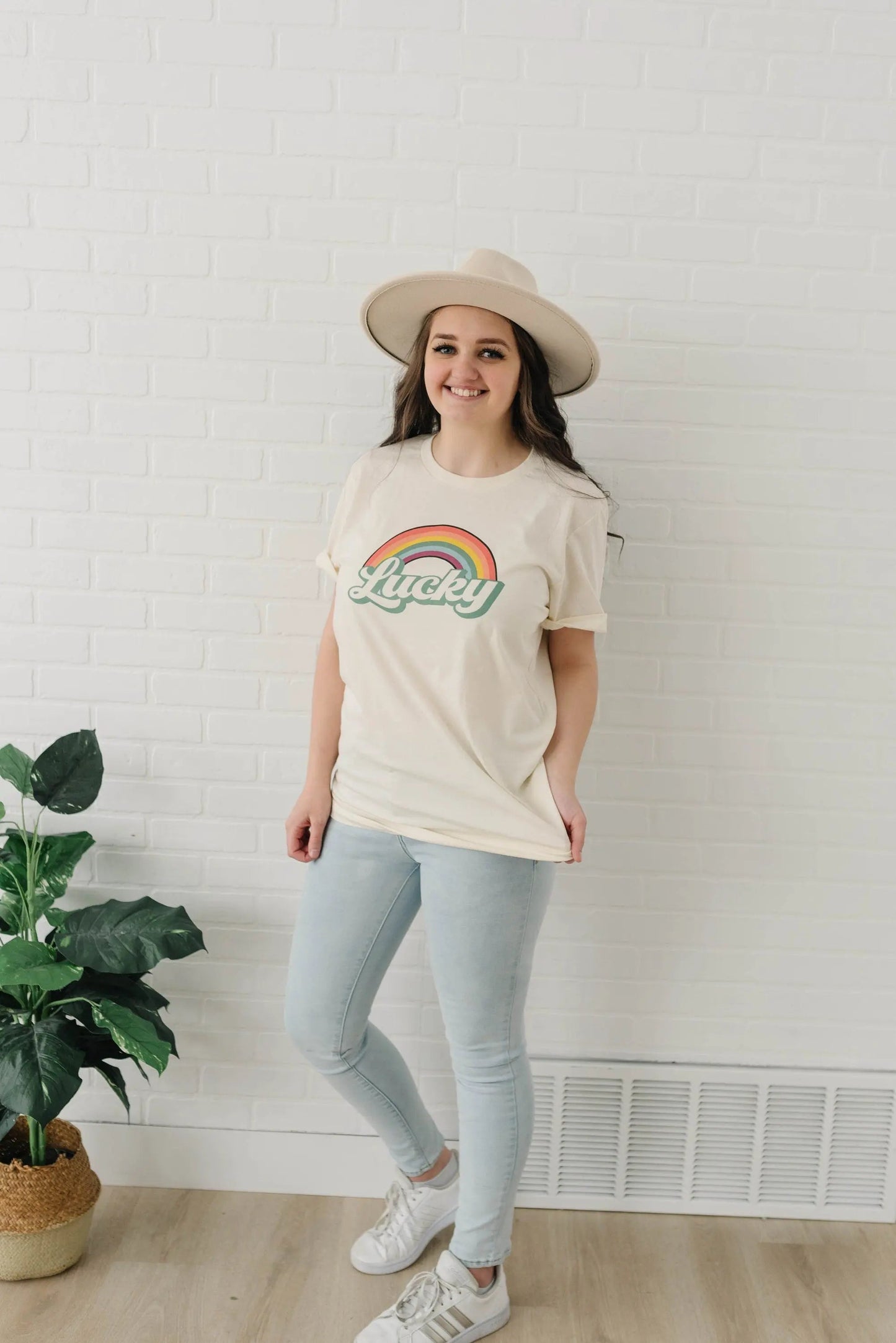 Lucky Rainbow Shirt, lucky shirt, st patricks day tee, shamrock shirt, st patricks day tshirt, irish lucky shirt Joyful Moose