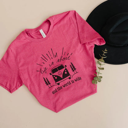Graphic Tees for women, Hiking Tshirt, Outdoors Shirt, Boho tee, Camping T-shirt, Adventure themed shirts, Gifts for Traveler Joyful Moose