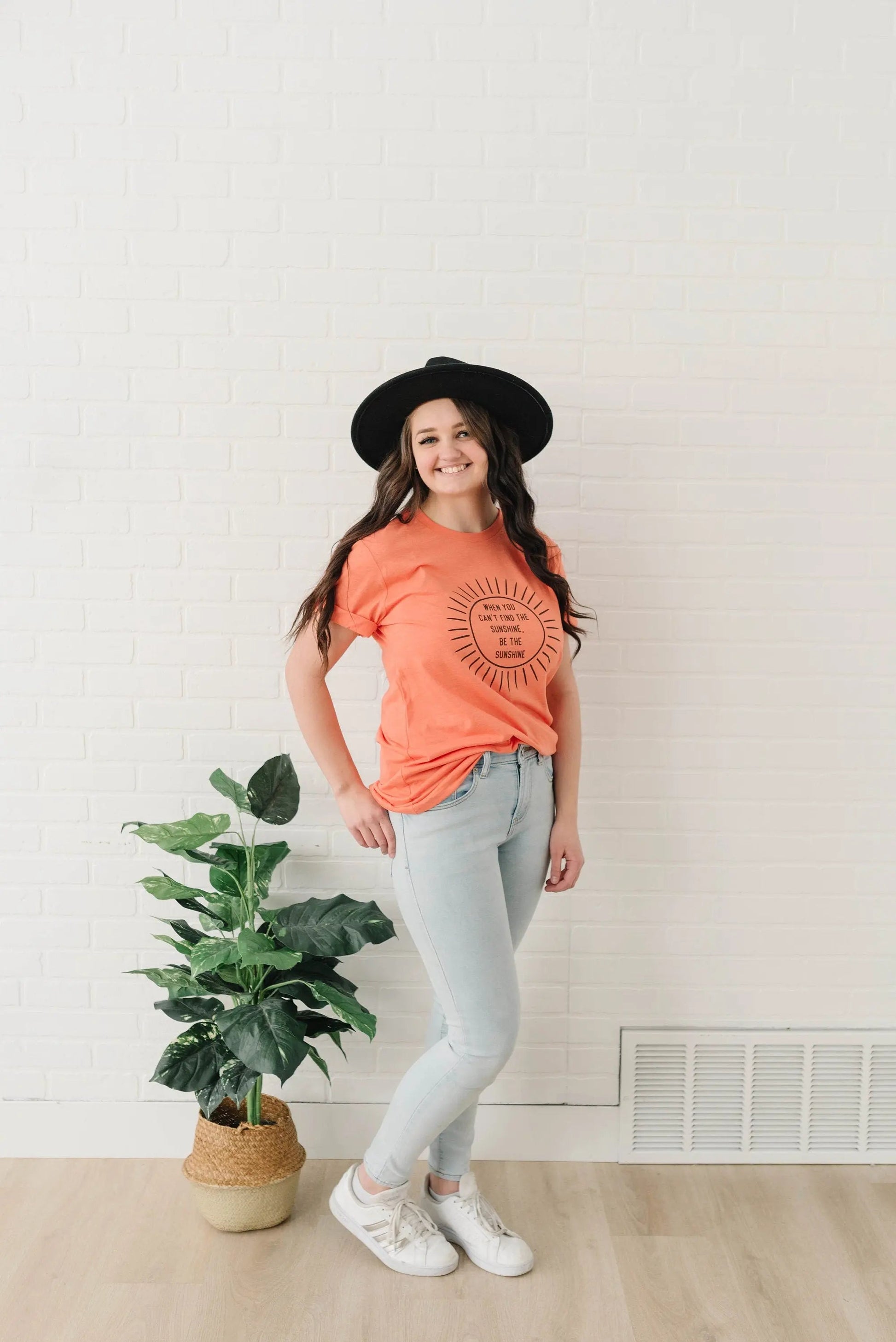 Spring Shirt, Inspirational quotes about life, Sunshine T-shirt for her, inspirational shirts, mental health tshirt women Joyful Moose