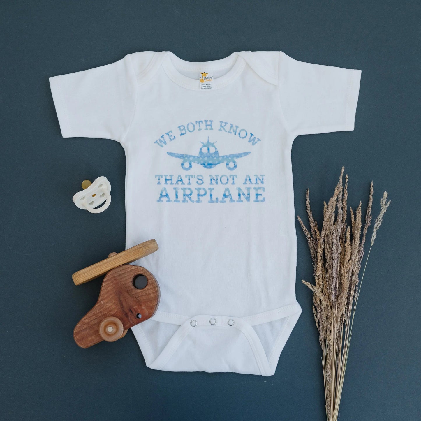 Baby Boy Shirt, Airplane baby boy bodysuit, baby shower gift, baby boy gift, funny short sleeve long sleeve one piece bodysuit Joyful Moose