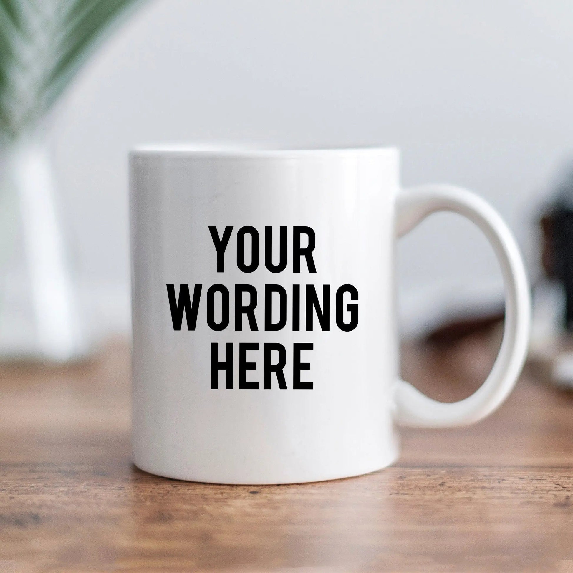 Custom Mug, Custom Gift, Ceramic Mug Your Wording, Customized Coffee Mug 11 oz or 15 ounce, custom coffee mug 2-sided, custom coffee mugs Joyful Moose