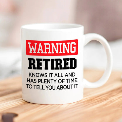 Funny Retirement Gift  -  retirement funny mug - retirement gift - retirement gift for men - funny retirement mug - retirement gift mug Joyful Moose