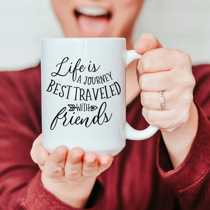 Coffee Mug Gift for Her - best friend gift - Gift for Friends - friend gift - friend birthday gift - gifts for friend - ceramic coffee mug Joyful Moose