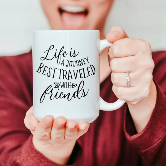 Coffee Mug Gift for Her - best friend gift - Gift for Friends - friend gift - friend birthday gift - gifts for friend - ceramic coffee mug Joyful Moose