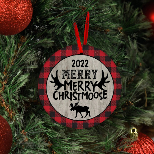 Moose Christmas Ornament Joyful Moose