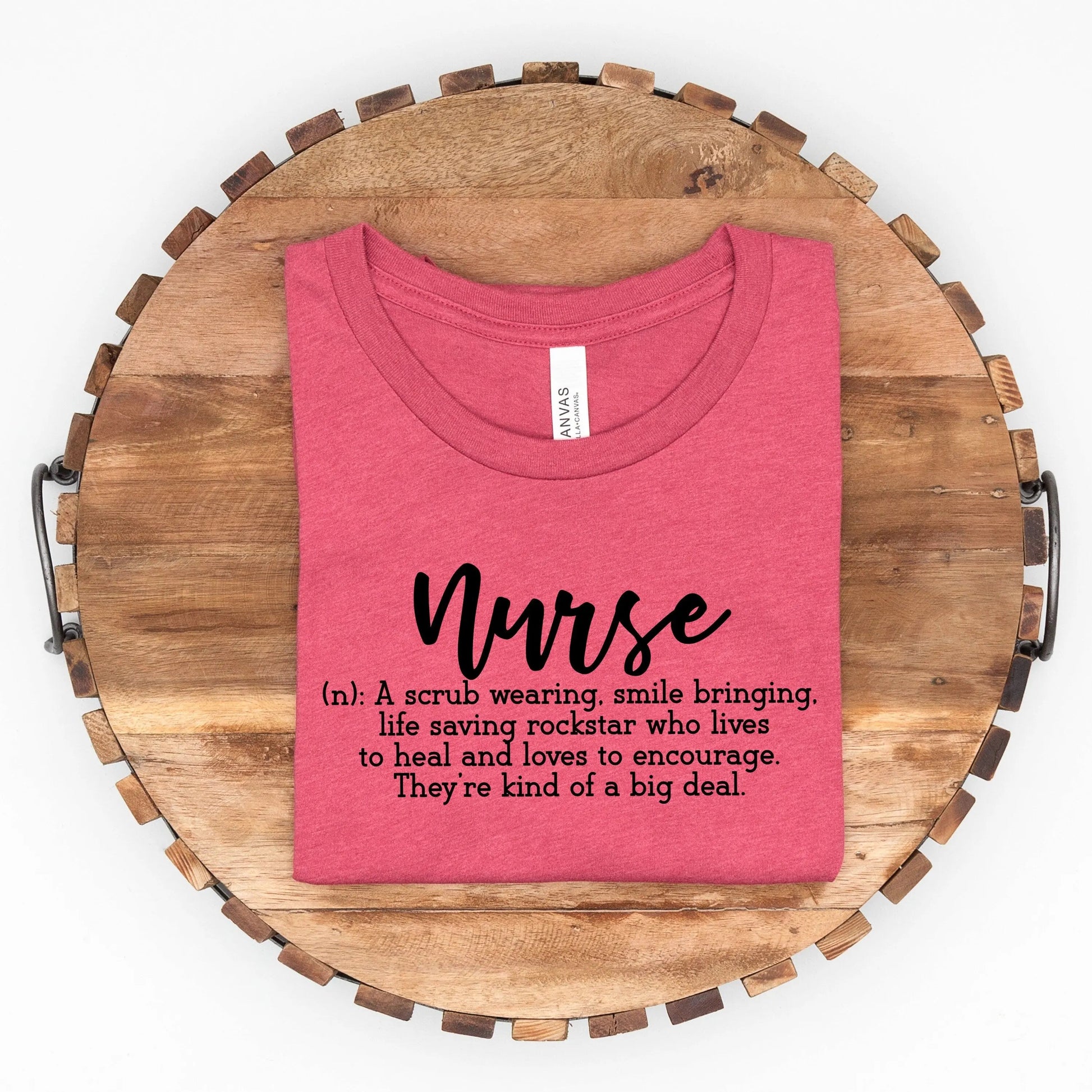 Nurse T-shirt - Womens Graphic Tees Nurse Definition - Appreciation Gift for Nurses, womens nurse shirt, nurse tee shirt, registered nurse Joyful Moose