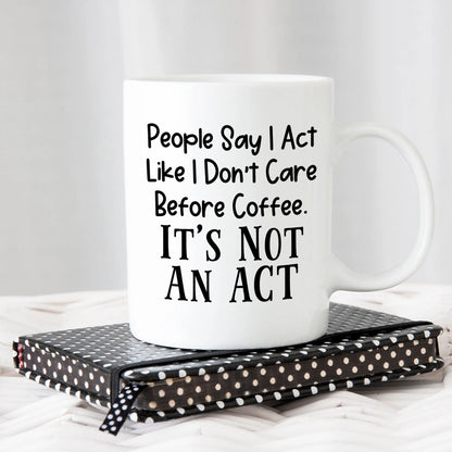 funny mugs -  funny birthday gift - ceramic coffee mug - Funny Gifts for Her - Coffee Lover Gift Ideas - funny coffee mug - coffee gift Joyful Moose
