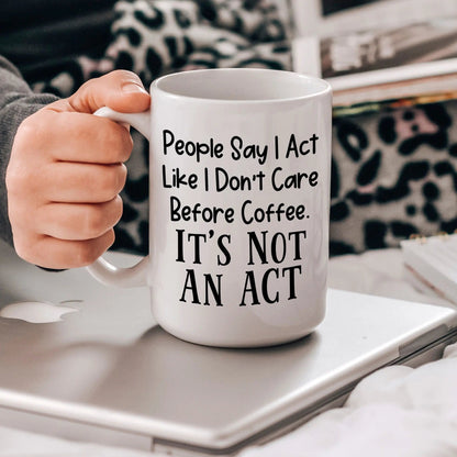 funny mugs -  funny birthday gift - ceramic coffee mug - Funny Gifts for Her - Coffee Lover Gift Ideas - funny coffee mug - coffee gift Joyful Moose