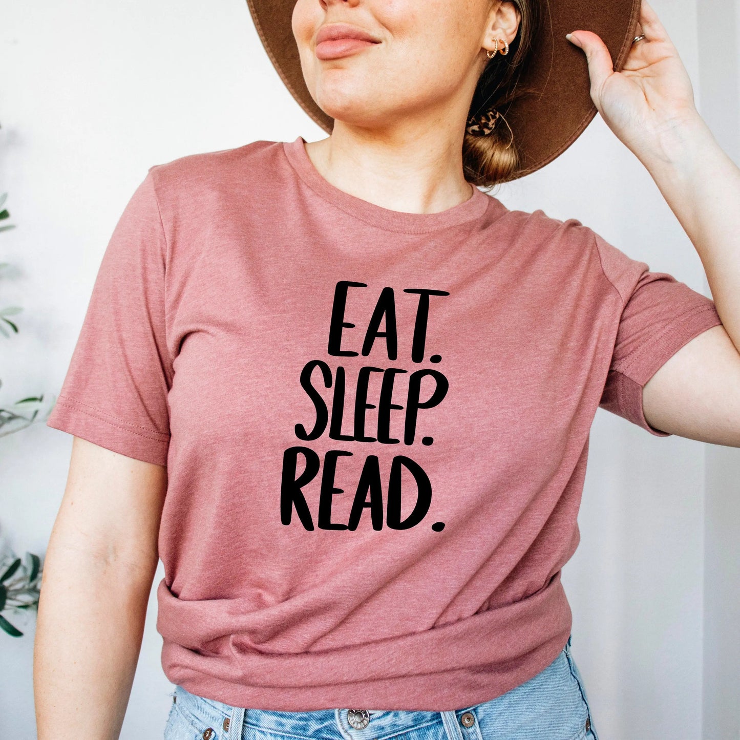 bookish shirt - Eat Sleep Read T-shirt - book lover gift librarian shirt - reading shirt - book lover shirt - book shirts women Joyful Moose