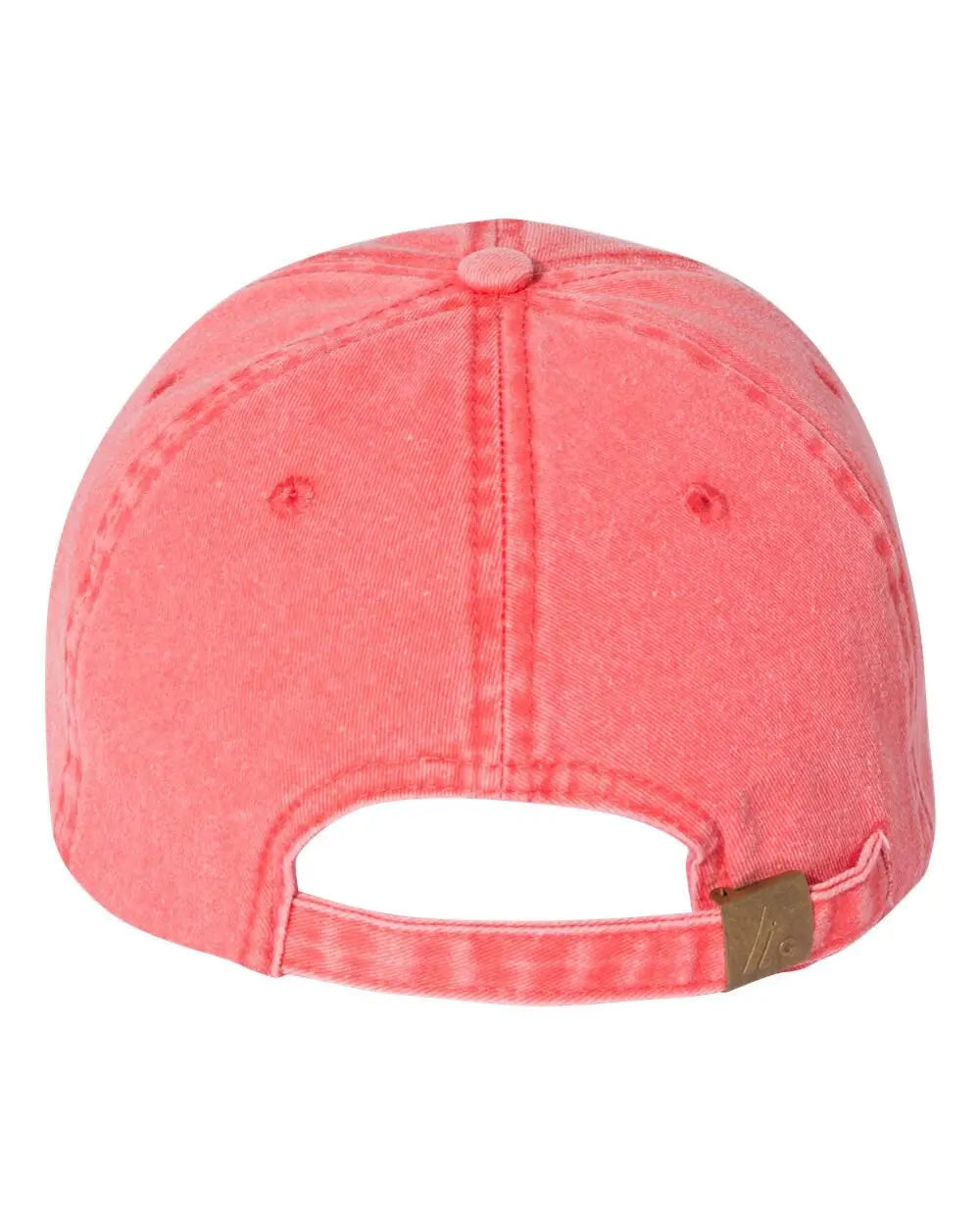 Dog Mom leather patch hat - coral, aqua trucker baseball cap Joyful Moose